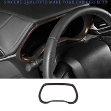 For Toyota Sienna 2021-2025 Peach Wood Grain Dash Speedometer Odometer Frame 1pc