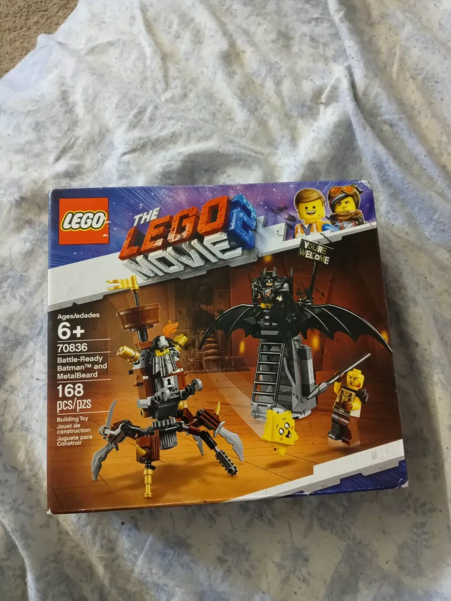 LEGO Movie Battle-Ready Batman? and MetalBeard 70836 