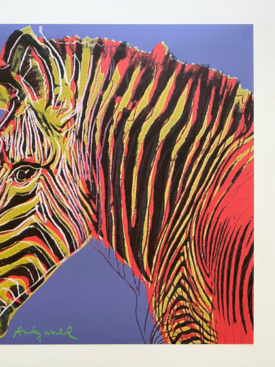 ANDY WARHOL RARE 1986 LMT EDT LRG FINE ART LITHOGRAPH PRINT