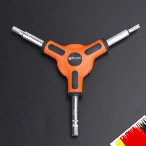 3 Way Hex Wrench 4/5/6mm Bicycle Cycling Torque Spanner Bicycle Repair Tools