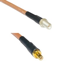 RG400 SMA FEMALE to SMB MALE RF Cable FAST-SHIP LOT