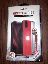 Retro Series With Magnetic Card Slot For Apple iPhone X