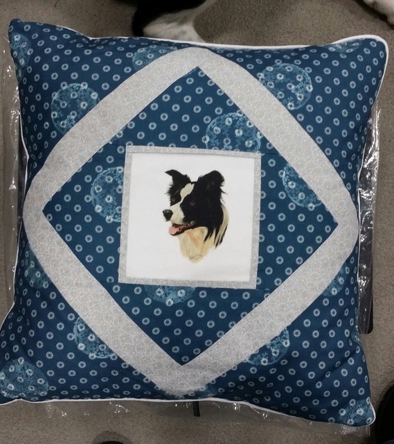 Border Collie Pillow