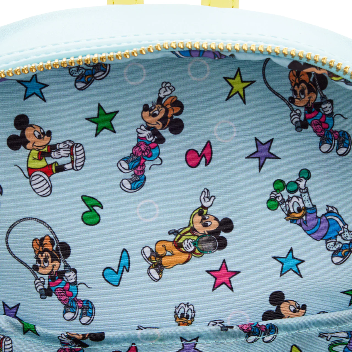 Loungefly Disney Mickey & Friends Mousercise Mini Backpack  display picture 1