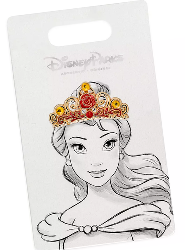 belle tiara pin