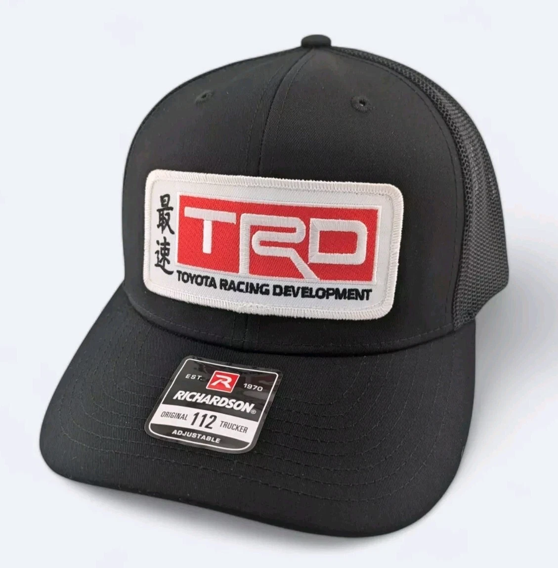 TRD Toyota Racing Development Richardson 112 Trucker Snapback Black.
Opens in a new window or tab