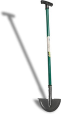 Heavy Duty Half Moon Edging Tool for Lawn, Garden Carbon Steel Edging Spade, Man