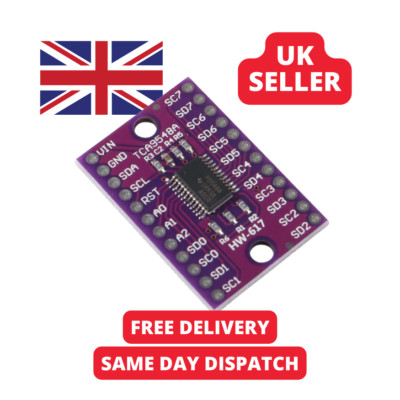 TCA9548A I2C Multiplexer 8 Kanal Erweiterungsplatine für Arduino und ESP32