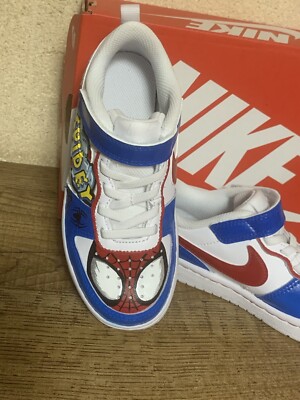 nike court borough low 2 Custom Spiderman
