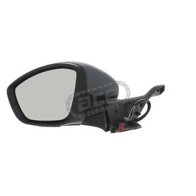 Ultimate Components Electric Wing Door Mirror For Peugeot 208 Hatchback 2012-2019 (Passenger Side, Primed) - View #3