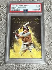 PSA 9 MINT BASEBALL CARD 2021 DIAMOND KINGS ELEGANCE MANNY MACHADO PADRES