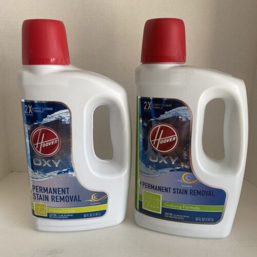 Hoover Oxy Carpet Cleaner Solution, 50oz, AH30953 Oven Breeze Scent Lot Of 2