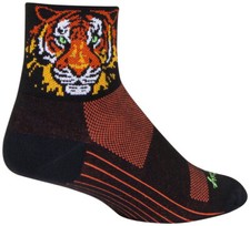 SockGuy Classic Easy Tiger Socks - 3, Large/X...