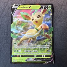 Leafeon V SWSH194 SWSH: Spada e Scudo Carte Promo Holo Pokemon Near Mint