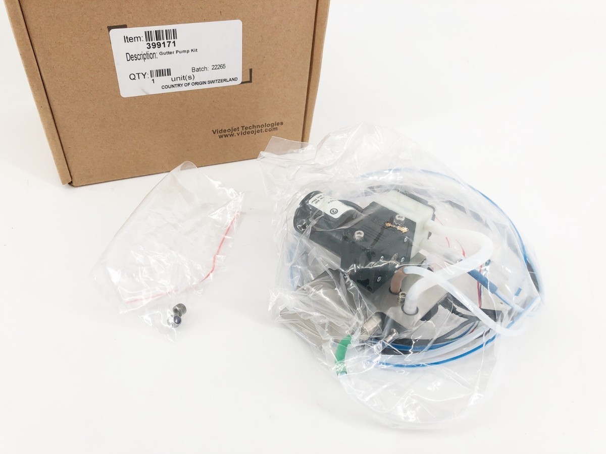 New Videojet 399171 Gutter Pump Kit 24VDC KNF PL14772-NF 60 | eBay