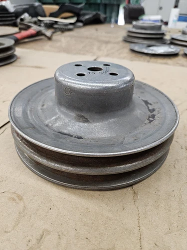 1967 1968 1969 Chevy BBC 396 427 2 Deep Groove Water Pump Pulley #3906656 CVZ GM