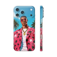 Phone Skin/Phone Wrap For iPhone, Samsung, Android 3D Embossed Ronaldo Soccer