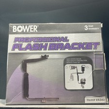 Photo Pro Series 180 Quick Flip Rotating Flash Bracket for Camcorders and DSLR