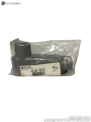 Killark OLB-3CG Type LB Conduit Body 1'' Hub Aluminum Cover & Gasket