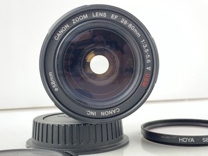 Canon EF 28-80mm f/3.5-5.6 V USM Zoom Lens Fully Working + Hoya filter + caps