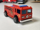 MINT! Vintage 1976 Hot Wheels Fire Eater Fire Truck Red Hong Kong