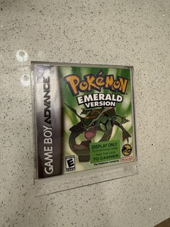 Pokemon Emerald Display Only Promo