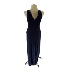 Vtg Y2K 2000s Blue Beaded Babydoll Gown Sz 4 Whismygoth Prom Fairy Grunge Hoco
