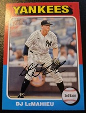 2024 Topps Heritage Baseball DJ LeMahieu #481 New York Yankees
