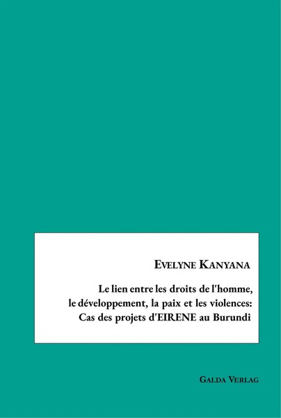 Evelyne Kanyana | Le Lien Entre Les Droits De L'homme,Le DéVeloppement, La...-image