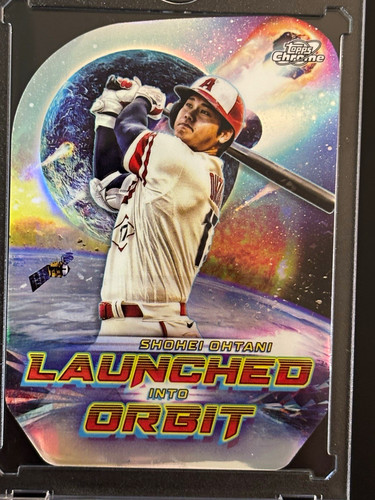 Topps Cosmic Chrome 2023 Shohei Ohtani Launched Into Orbit #LIO-2 Angels