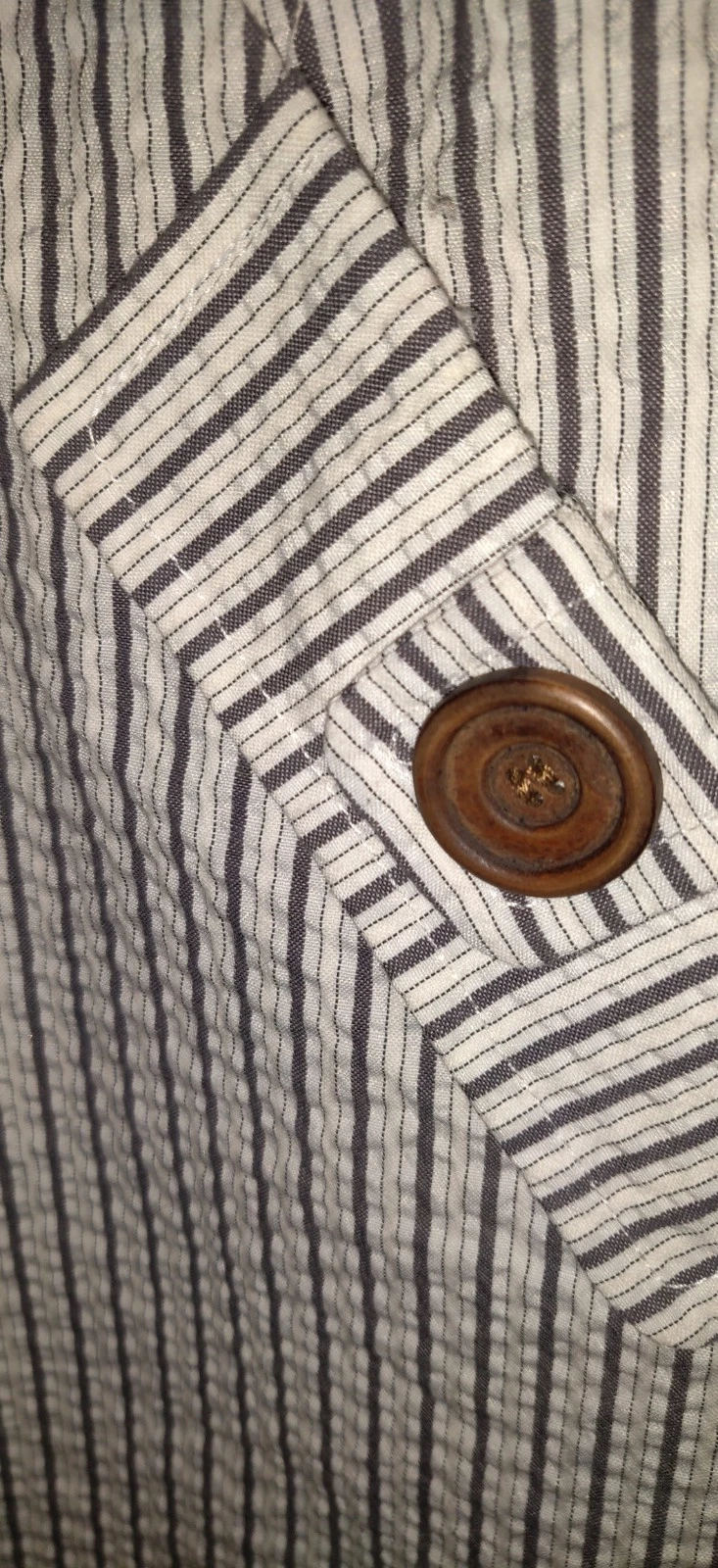 Abito Alyx Seersucker Tg 14 Rosso Grigio Tasche Nautiche Nautica Foderato Senza Maniche