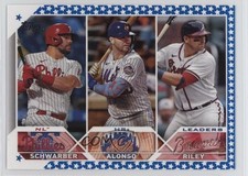 2023 Complete Set Fanatics Exclusive Blue Star Austin Riley Kyle Schwarber 0c4