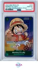 MONKEY D. LUFFY 1ST ANV TOURNAMENT-PTCP ONE PIECE PROMOS 2023 037 PSA 10