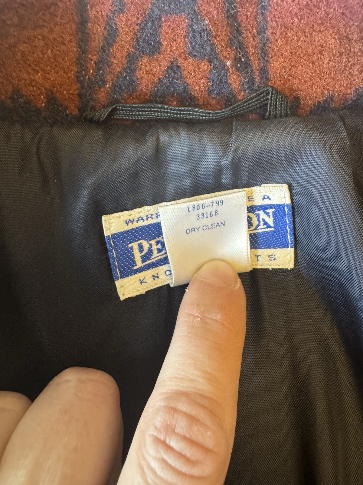 Vintage Pendleton Wool Knockabouts Coat, Mens Med… - image 5