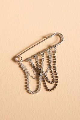 NWT Anthropologie Safety Pin Shoe Charm