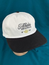 Adidas Original Masterpiece Strapback Hat Cap 1949 Gold Trefoil Rope White Black