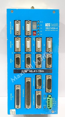 ACS Tech80 SB214SA-4-R-SV Multi-Axis Motion Controller Revision C6 24VDC