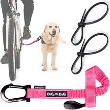 - Dog Leash and Harness for Bicycle, Harness with 3 Rings, 2 are Sides, Inclu...