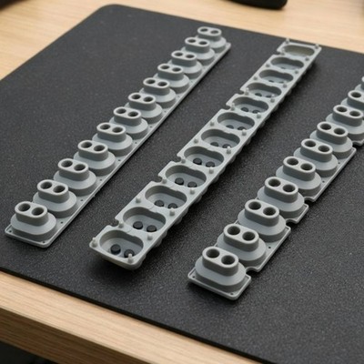 7-Tasten Kontaktmatte hohe Empfindlichkeit Keyboard-Ersatzteil für Musiker