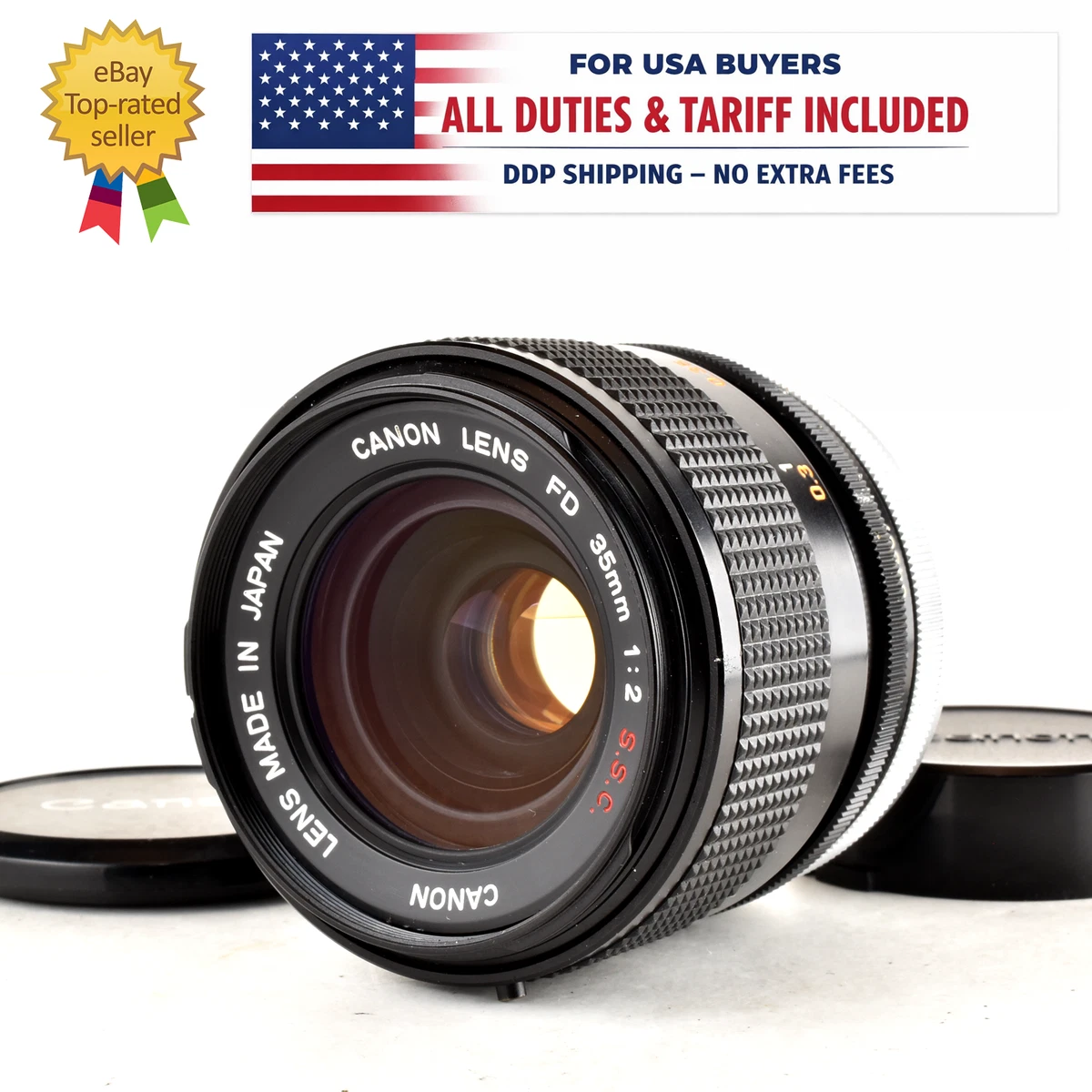 Canon FD 35mm f/2 Camera Lenses for sale | eBay