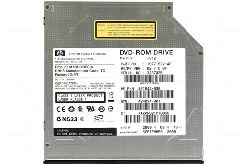 461644-930 HP DVD-ROM 12,7MM SLIMLINE SATA DO PROLIANT - Zdjęcie 3 z 7