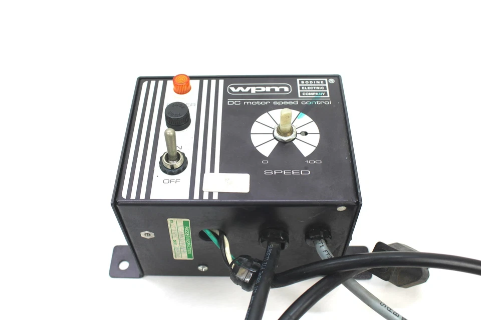 Bodine Electric Co. WPM 260599-06 DC Motor Speed Control (NO KNOB) - Image 2 of 4
