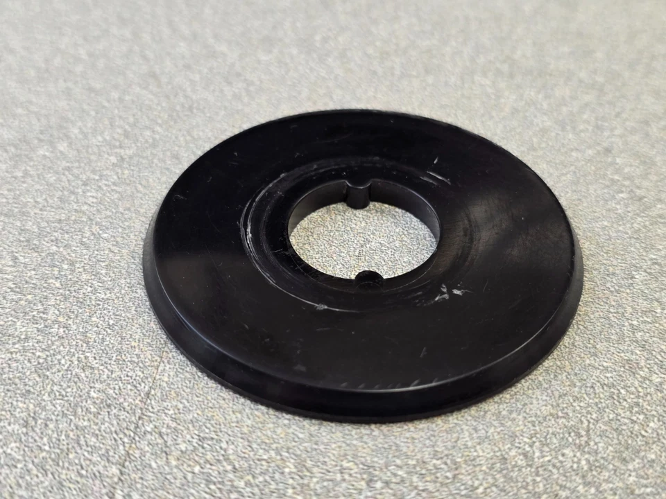 BONITO USADO ORIGINAL PORSCHE 911 912 INTERRUPTOR DE ENCENDIDO PLÁSTICO ACRÍLICO MOLDURA BISEL Foto 3 de 4