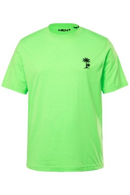 Men Plus Herren große Größen T Shirt Halbarm Neon Stick 838212