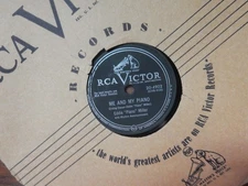 EDDIE "PIANO" MILLER That Old Fashioned Rag / Me & My 78 RPM RCA Victor 20-4902