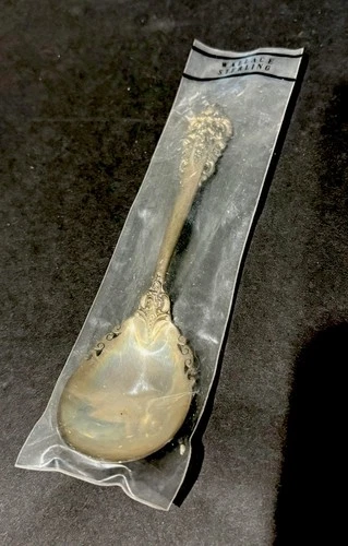 Grande Baroque--Wallace--Sterling Sugar Spoon--Original Mfg. Sleeve--BUY IT NOW!