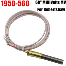 For Robertshaw Gas Cooking Heating Thermopile 60" MilliVolts MV 1950-560 US