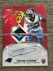 2025 Topps Chrome Trevor Etienne Red Refractor (RAW)