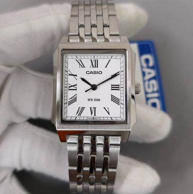 Casio Collection Classic Analog MTP-B190D-7B White Dial 32 mm