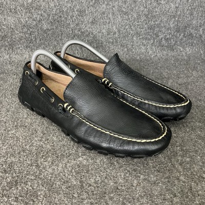 Polo Black Leather Driving Loafers Polo Ralph Lauren Anders Leather Driver Loafers | Belk main image 3